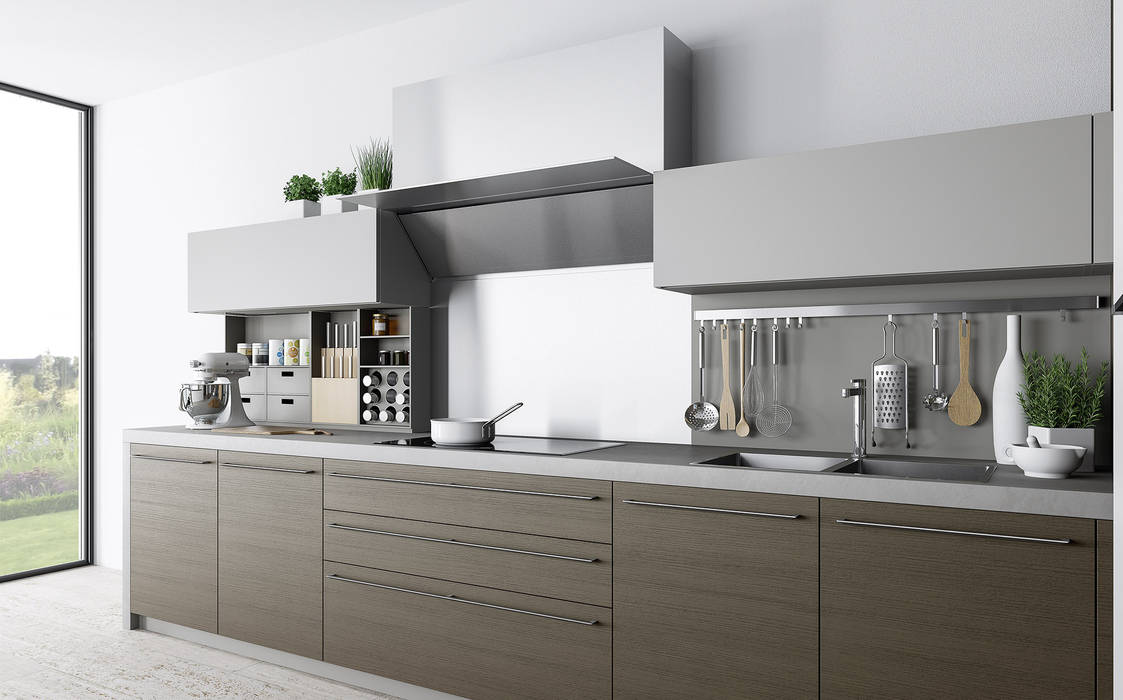 Collezione M_22, Meson's Meson's 現代廚房設計點子、靈感&圖片 洗手台與水龍頭