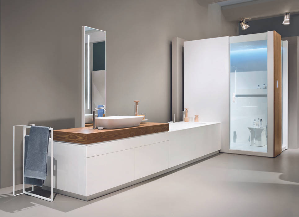 MAKROSYSTEMS, makro makro Minimalist style bathroom Bathtubs & showers