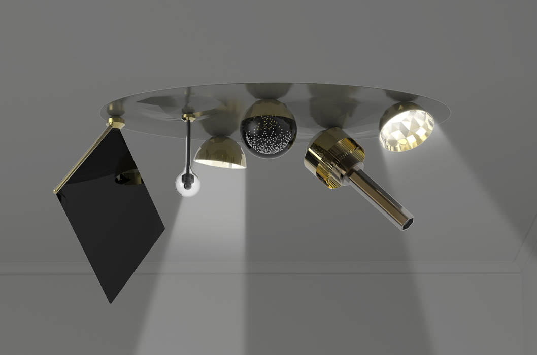 Louis Punk lighting family studio Franck Magné Living Room Lighting