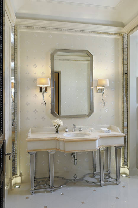 Residenza privata - Palm Beach, Florida - Guest bathroom Ti Effe Esse Interiors