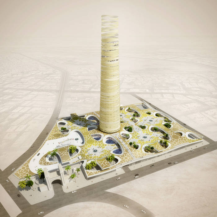 The garden and the tower: The OIC headquarters, Jeddah, Atelier Thomas Pucher Atelier Thomas Pucher Interior design