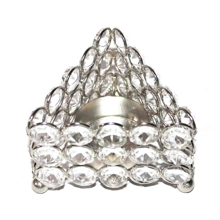Crystal Triangle Tealight Holder/ Celebration Gifts M4design Asian style houses Homewares