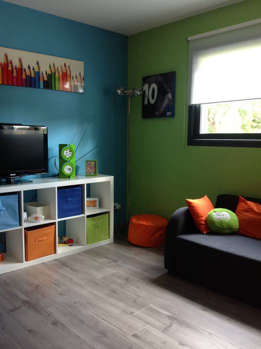 Aménagement et décoration d'une salle de jeux pour enfant., Myriam Galibert Amenagement Myriam Galibert Amenagement Chambre d'enfant originale