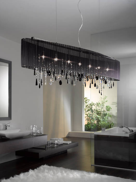 Black crystal, The Lighting Store The Lighting Store Moderne Wohnzimmer