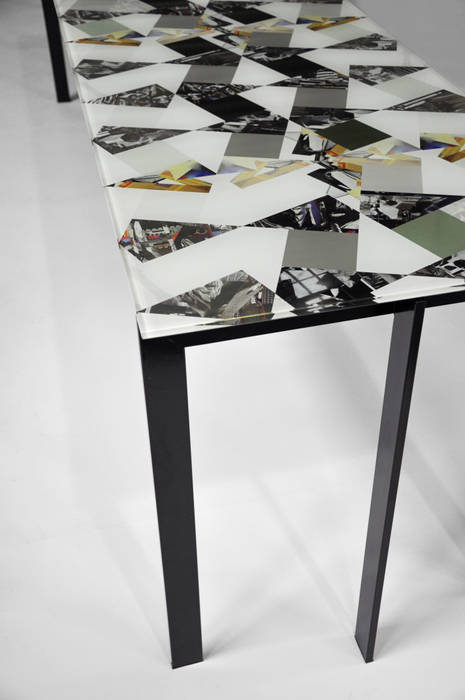 Losango Dining Table (Detail) Briggs & Cole Moderne Esszimmer Tische