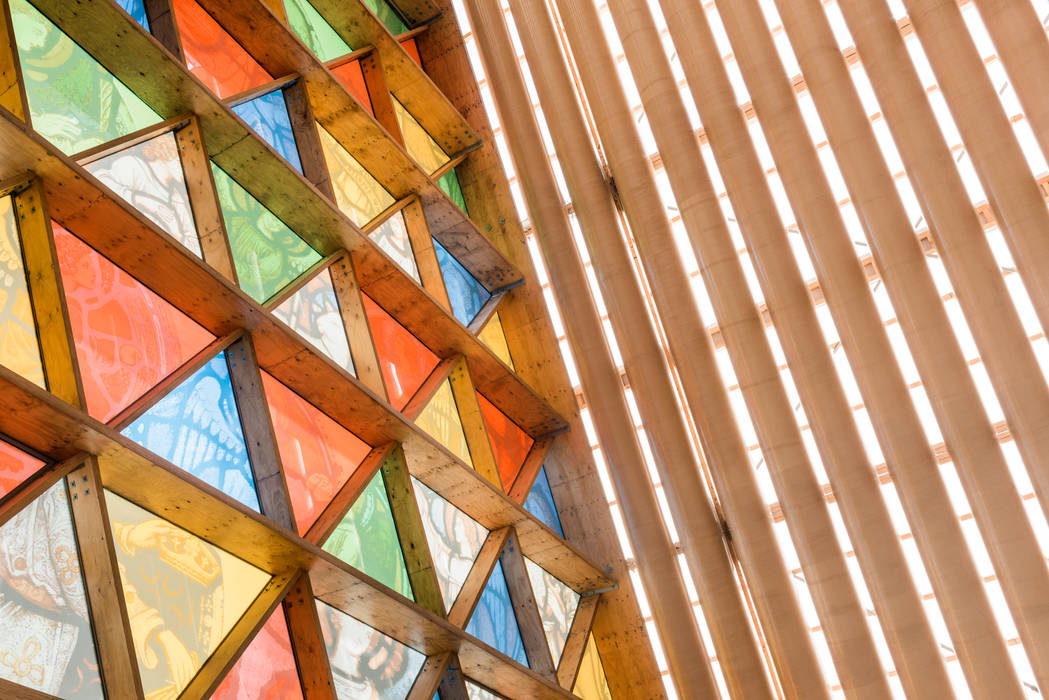 ​Cardboard Cathedral Christchurch, 坂茂建築設計 (Shigeru Ban Architects) 坂茂建築設計 (Shigeru Ban Architects) Rooms