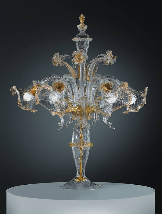 Pregiata lampada in vetro di Murano Vetrilamp Vetrilamp ArteAltri oggetti d'arte