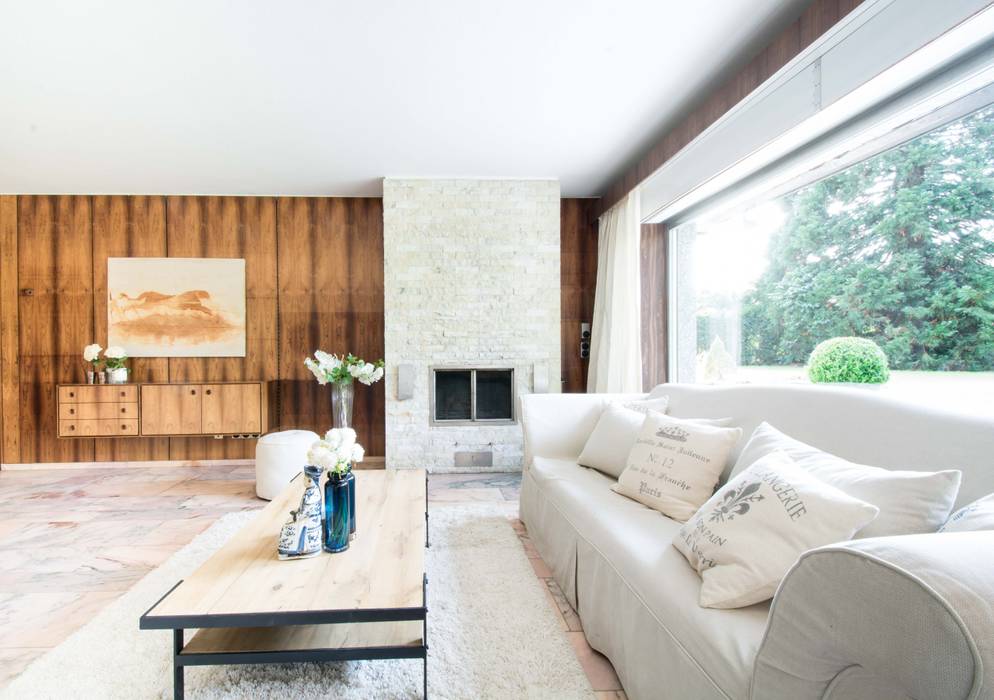 Home Staging Sprockhövel leere Immobilie, Luna Homestaging Luna Homestaging Country style living room