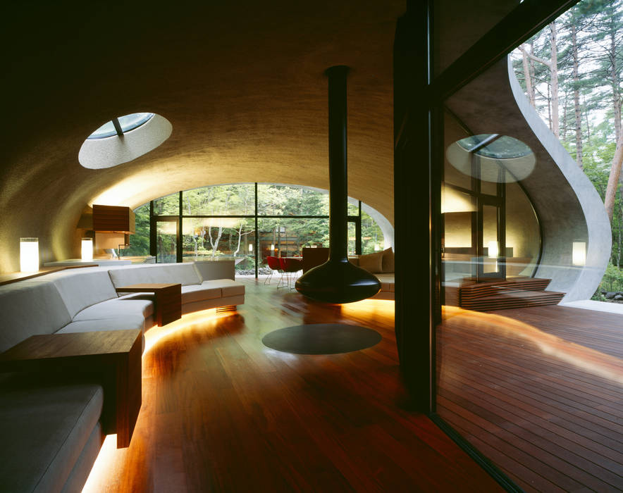 SHELL, ARTechnic architects / アールテクニック ARTechnic architects / アールテクニック Modern living room