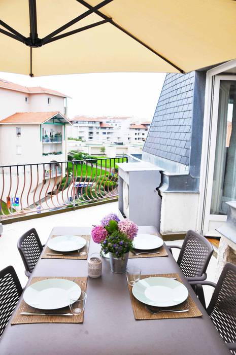 Appartement de vacances - Biarritz, Espaces à Rêver Espaces à Rêver Klassieke balkons, veranda's en terrassen