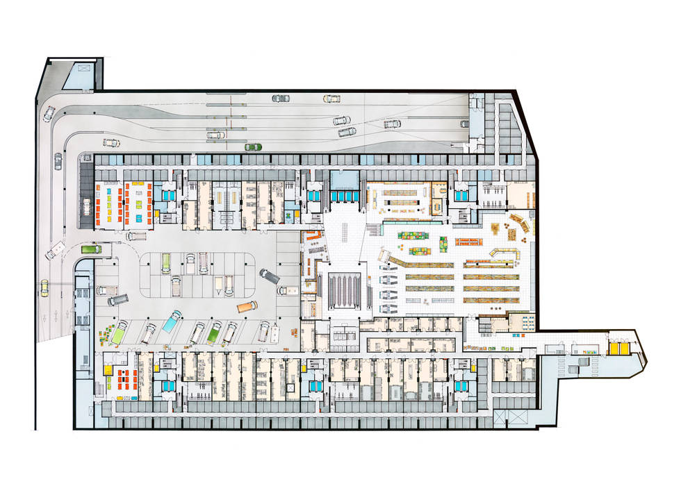 Markthal Rotterdam, MVRDV MVRDV Proyectos comerciales