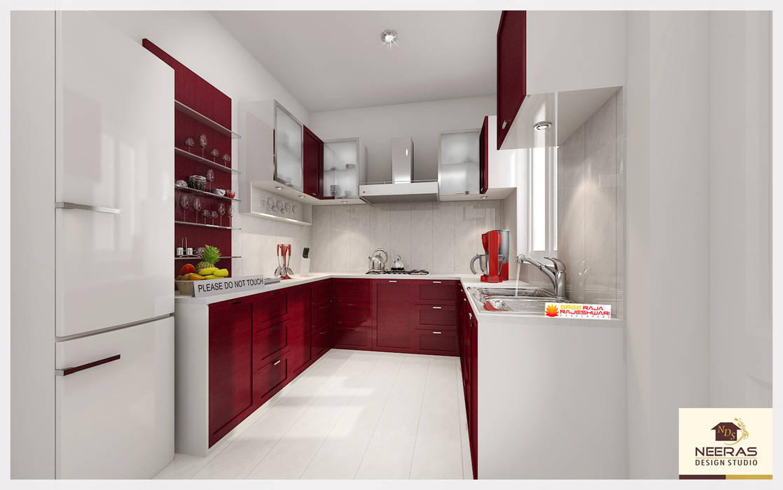 Neeras Kitchen homify Kitchen design ideas