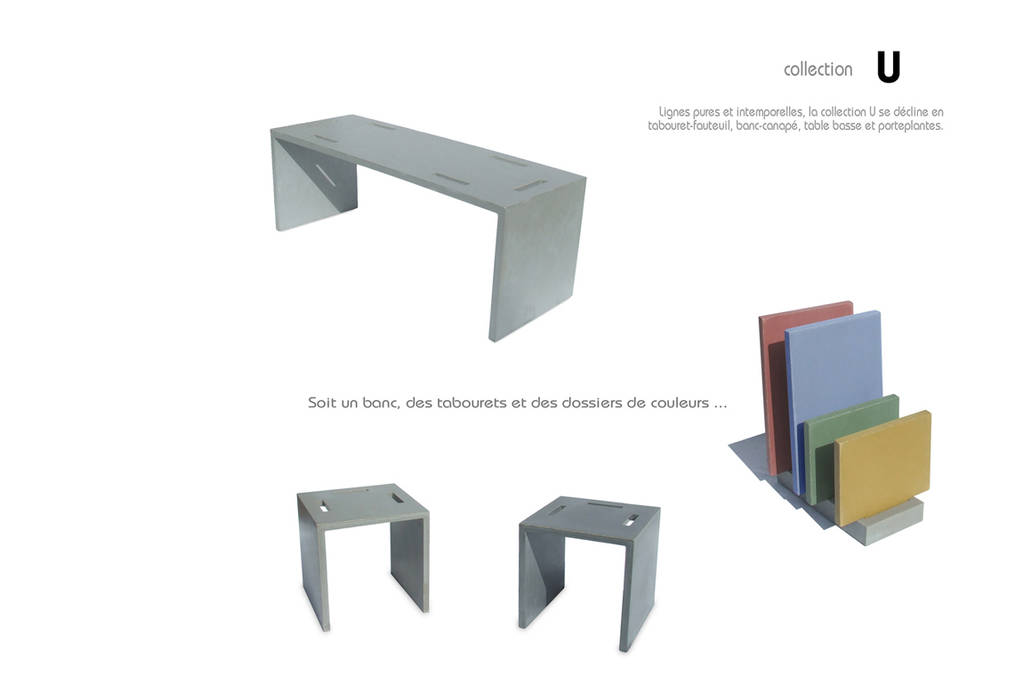 collection U , David Rouyer David Rouyer Tuin Meubels