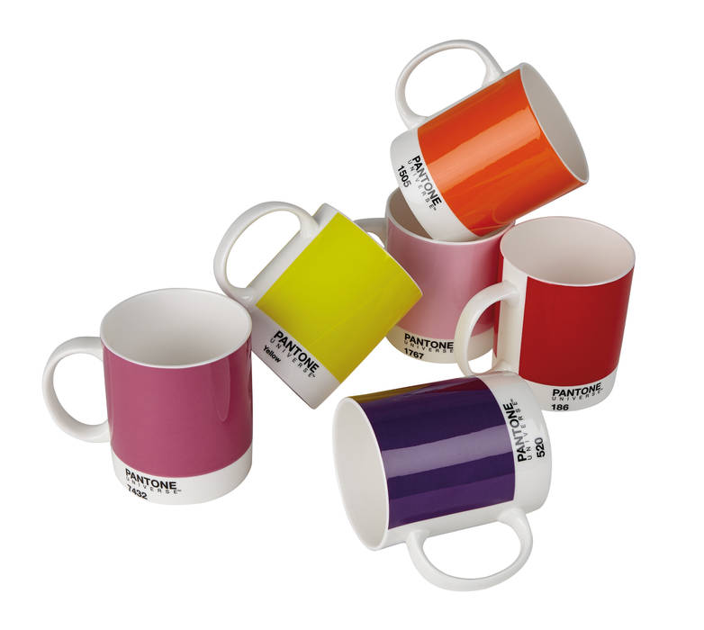 Mug Pantone , designed in colour designed in colour Modern houses Accessories & decoration