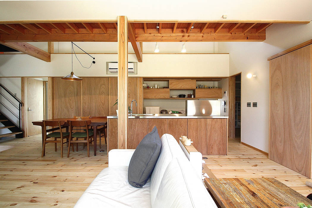 伊藤瑞貴建築設計事務所living Room Homify