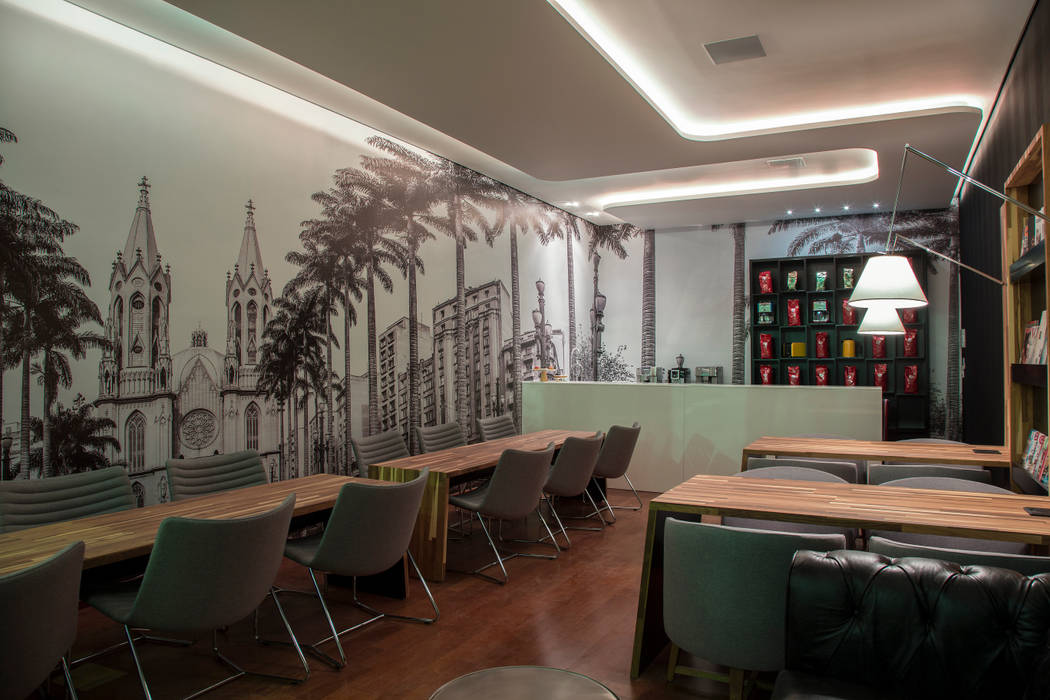 Coffe Shop , Orlane Santos Arquitetura Orlane Santos Arquitetura Bedrijfsruimten Bars & clubs
