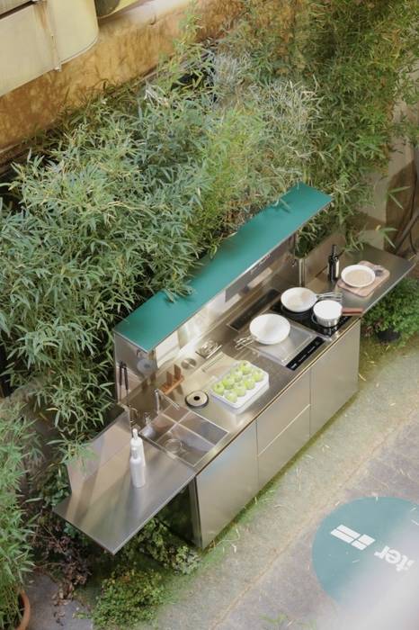 CUCINA OUTDOOR FINALMENTE , SteellArt SteellArt Kitchen Bench tops