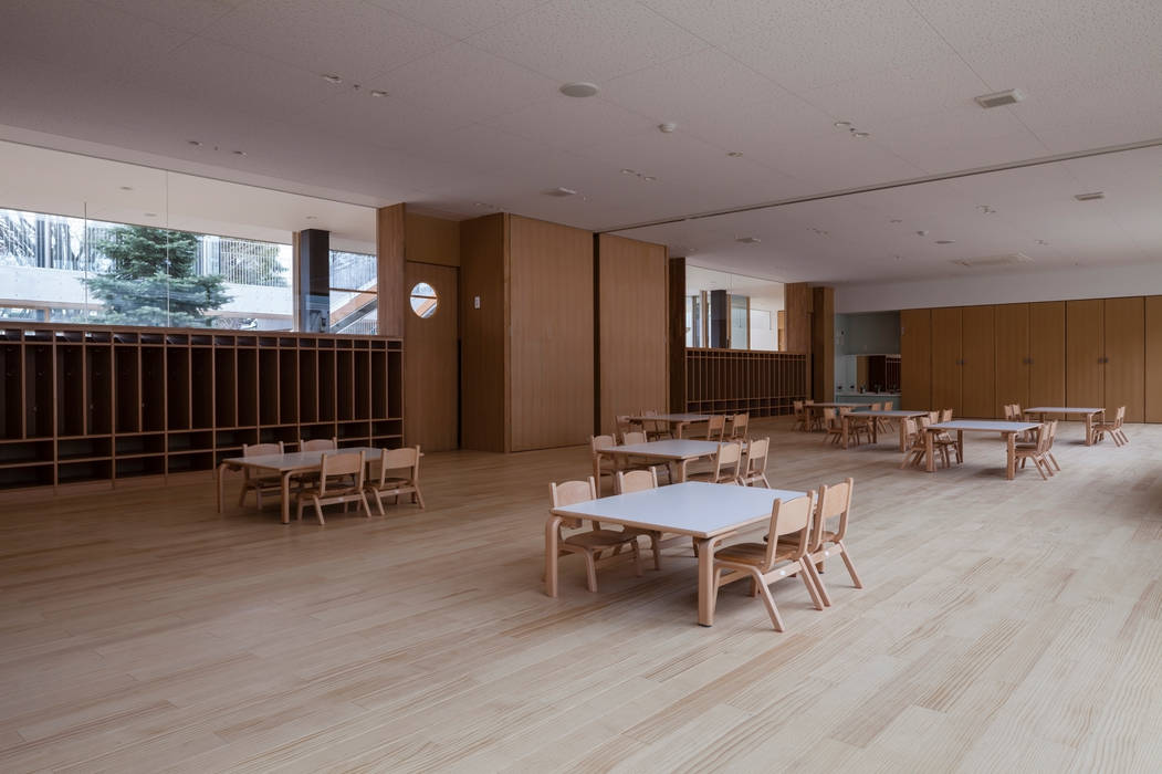 Higashimurayama Musashino Nursery, Muramatsu Architects Muramatsu Architects Commercial spaces Schools