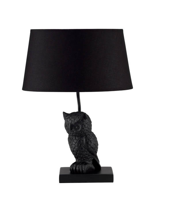 Animal Table Lamp Owl, Muno Muno Rooms