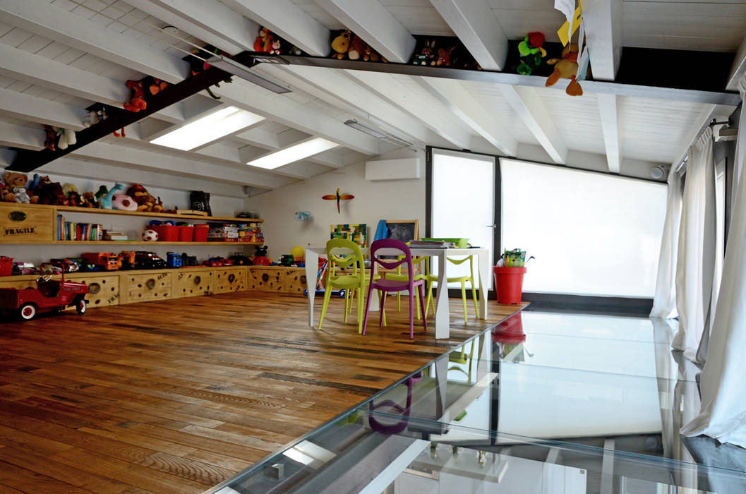 Sangervasio Loft, Massimo Adiansi Architetto Massimo Adiansi Architetto Dormitorios infantiles de estilo industrial