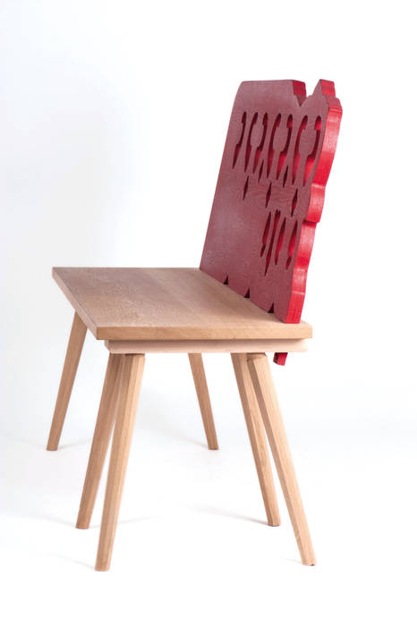 LIGNEE, Philippe Riehling Philippe Riehling モダンデザインの ダイニング 椅子＆ベンチ