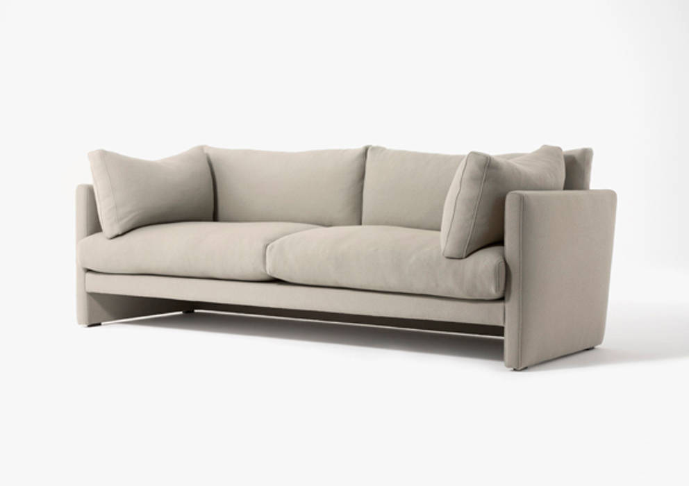 Astiva sofa for TRISHNA JIVANA, TOMOYUKI MATSUOKA DESIGN TOMOYUKI MATSUOKA DESIGN Scandinavian style living room Sofas & armchairs