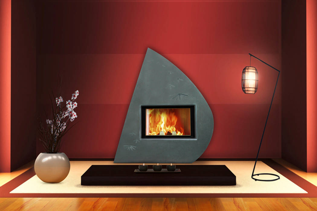 Petal Zora la fée Living room Fireplaces & accessories