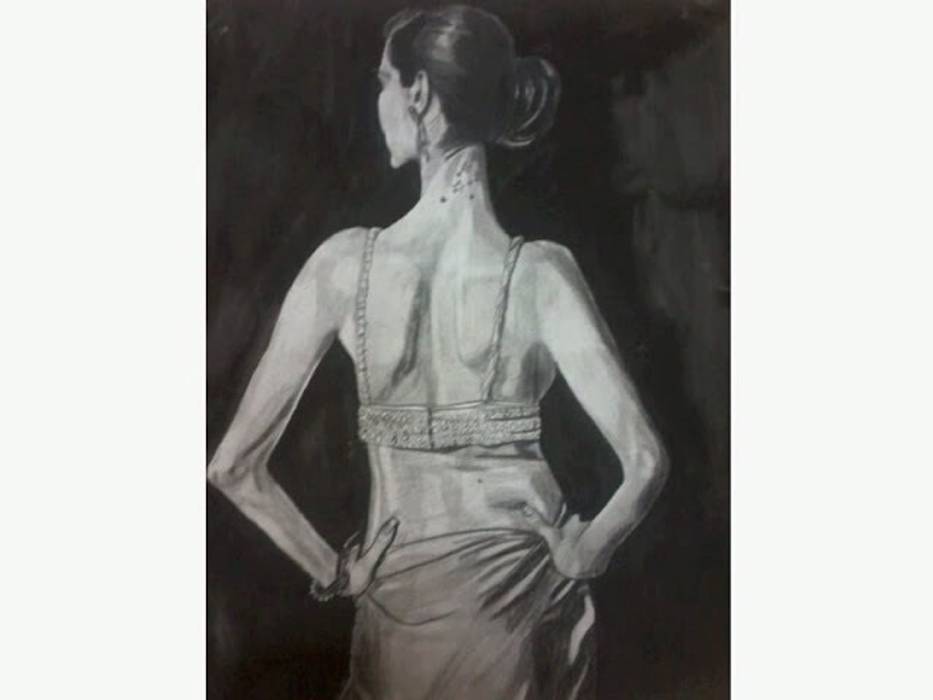 Charcoal and pencil art works for colonial style interiors, SHEEVIA INTERIOR CONCEPTS SHEEVIA INTERIOR CONCEPTS Other spaces Pictures & paintings