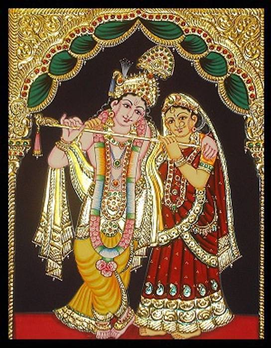 Precious Tanjore paintings and Kerala murals SHEEVIA INTERIOR CONCEPTS Other spaces Pictures & paintings