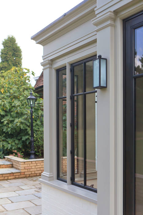 Orangery with Bronze Casements Vale Garden Houses Modern Conservatory