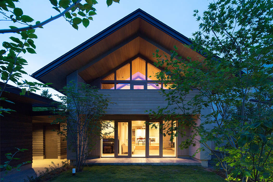 三角屋根の家, 林建築設計室 林建築設計室 บ้านและที่อยู่อาศัย