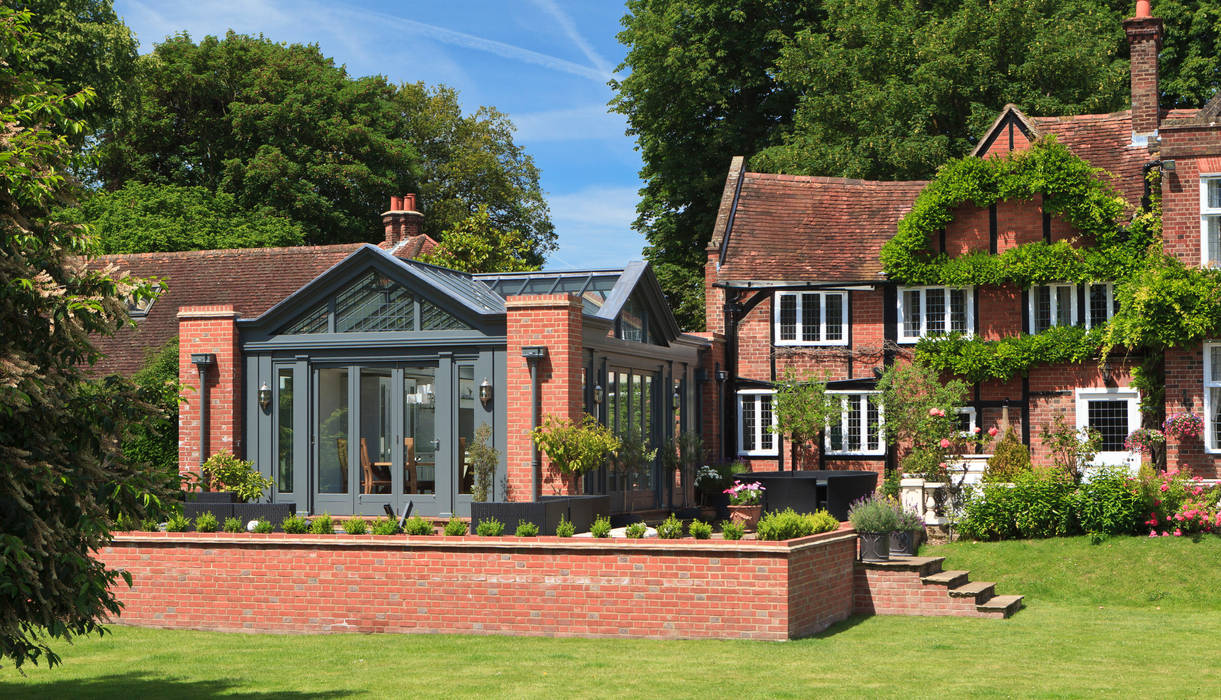 Large Kitchen Conservatory Vale Garden Houses Modern conservatory