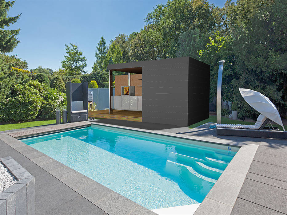 Apoio Piscina, Idealiving Idealiving Modern Havuz