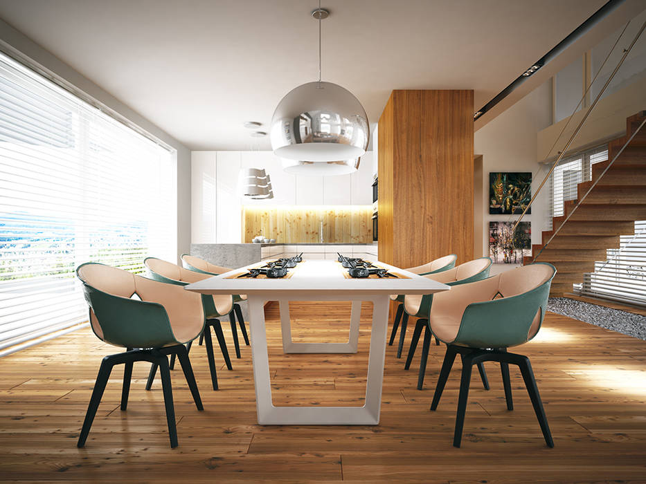 homify Modern dining room