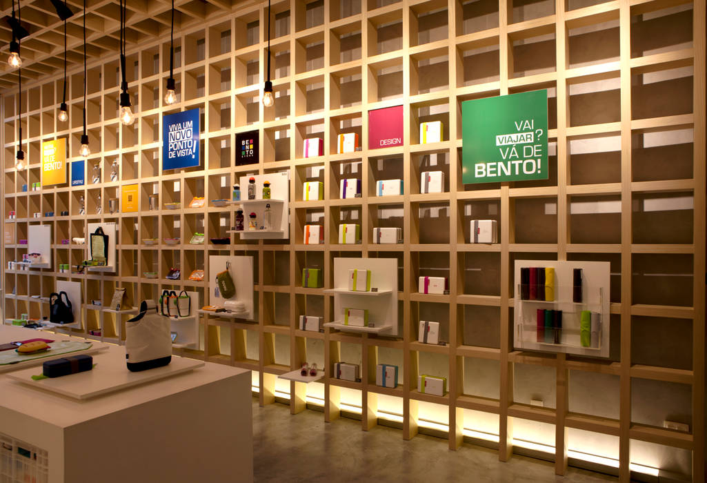 Bento Store, Leticia Nobell Arquitetos Leticia Nobell Arquitetos Espaços comerciais Lojas e espaços comerciais