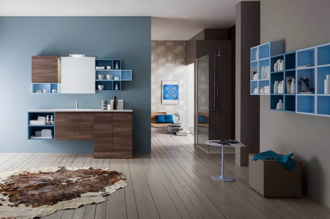 Modello HOPE, RAB ARREDO BAGNO RAB ARREDO BAGNO Modern Bathroom Storage