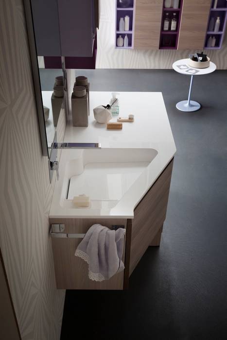 Modello HOPE, RAB ARREDO BAGNO RAB ARREDO BAGNO Modern Banyo Depo