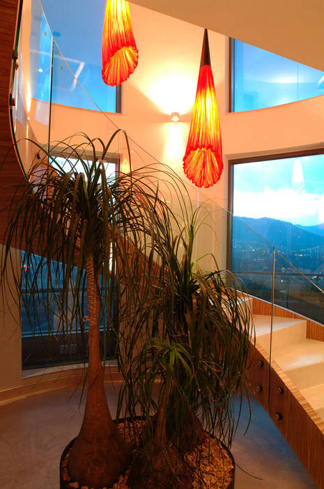 PH A Las Nubes ARCO Arquitectura Contemporánea Staircase, Corridor and Hallway