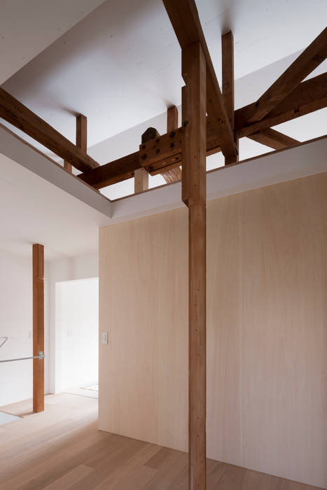 House in Shichiku, SHIMPEI ODA ARCHITECT’S OFFICE SHIMPEI ODA ARCHITECT’S OFFICE Espacios