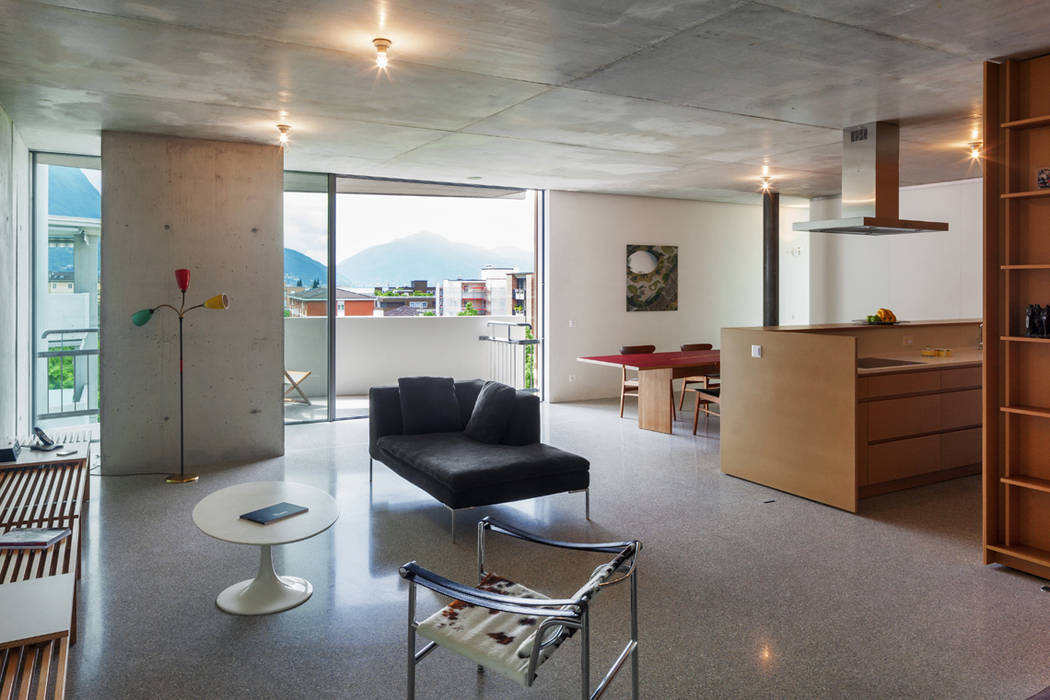 EDIFÍCIO DE APARTAMENTOS EM LUGANO, spbr arquitetos spbr arquitetos Espaços comerciais