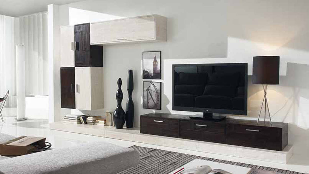Living bambou composable design Indah référence B Art Bambou Salon moderne Meubles télévision & multimédia