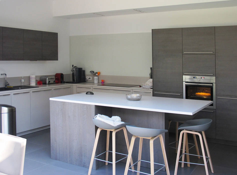 maison à Limoges, Jean-Paul Magy architecte d'intérieur Jean-Paul Magy architecte d'intérieur Modern style kitchen