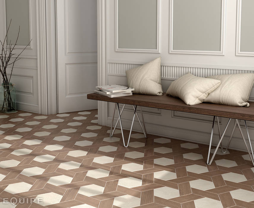 homify Rustic style walls & floors Tiles