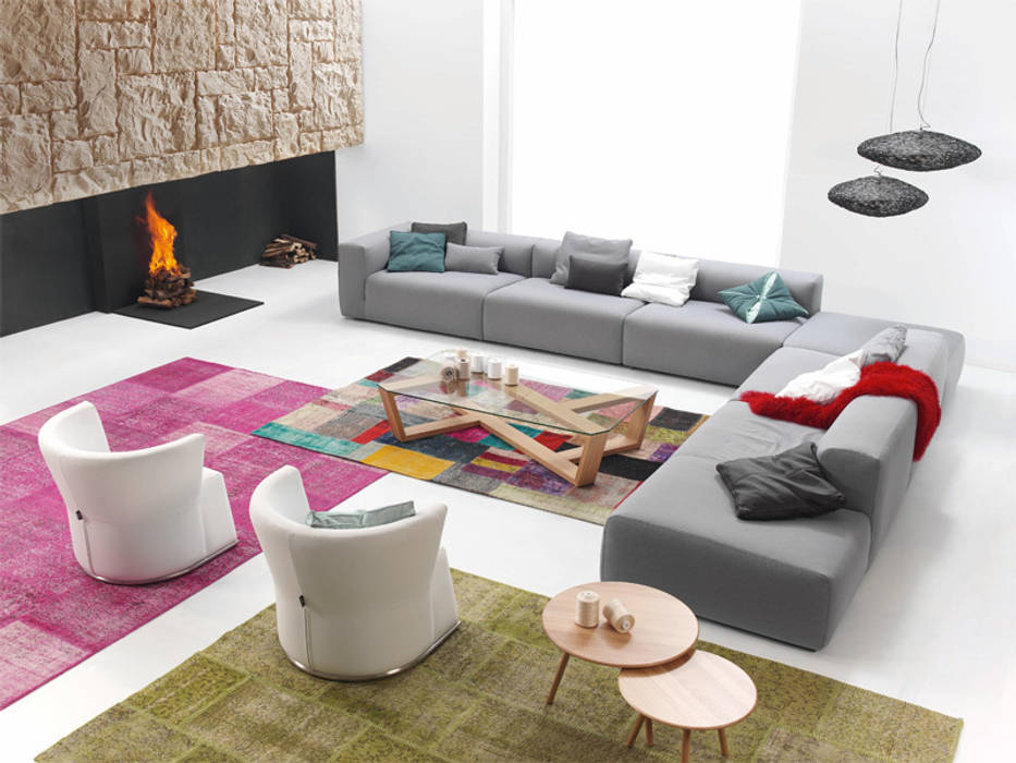 SUIT sofa, BELTÁ & FRAJUMAR BELTÁ & FRAJUMAR Minimalist living room Sofas & armchairs