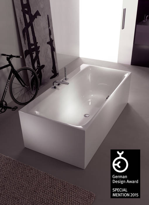 BETTELUX SILHOUETTE, BETTE GmbH & Co. KG BETTE GmbH & Co. KG Phòng tắm phong cách hiện đại Bathtubs & showers