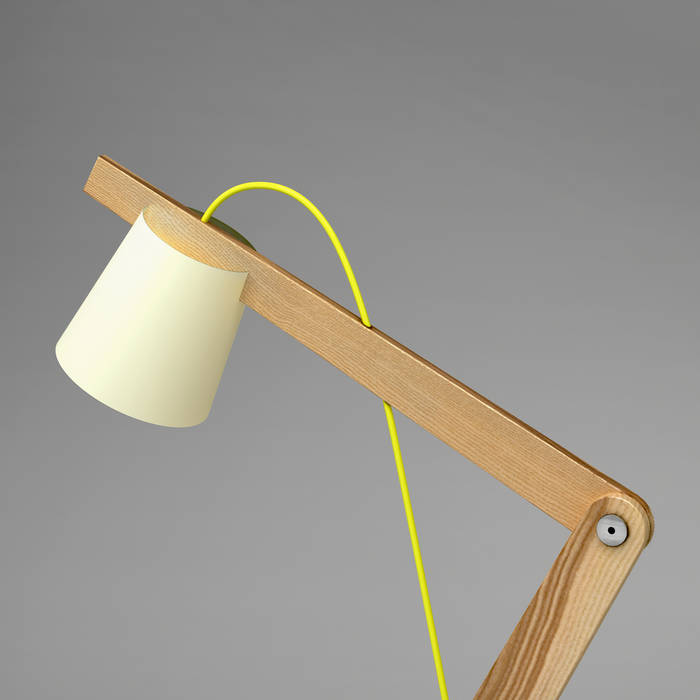 Lampe articulée, Antoine Monnet Antoine Monnet Ruang studi/kantor : Ide desain interior, inspirasi & gambar Lighting