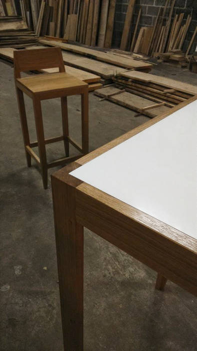 SOLID, Atelier Christophe Bret / Ebéniste Designer Atelier Christophe Bret / Ebéniste Designer Cuisine moderne Tables, chaises & bancs