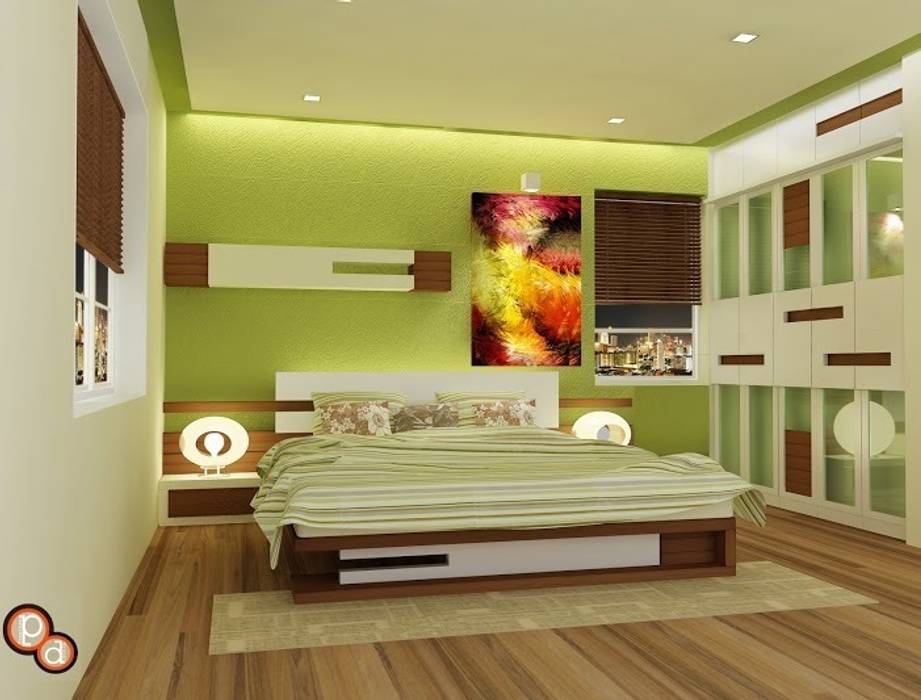 Bedroom design raj residency homify