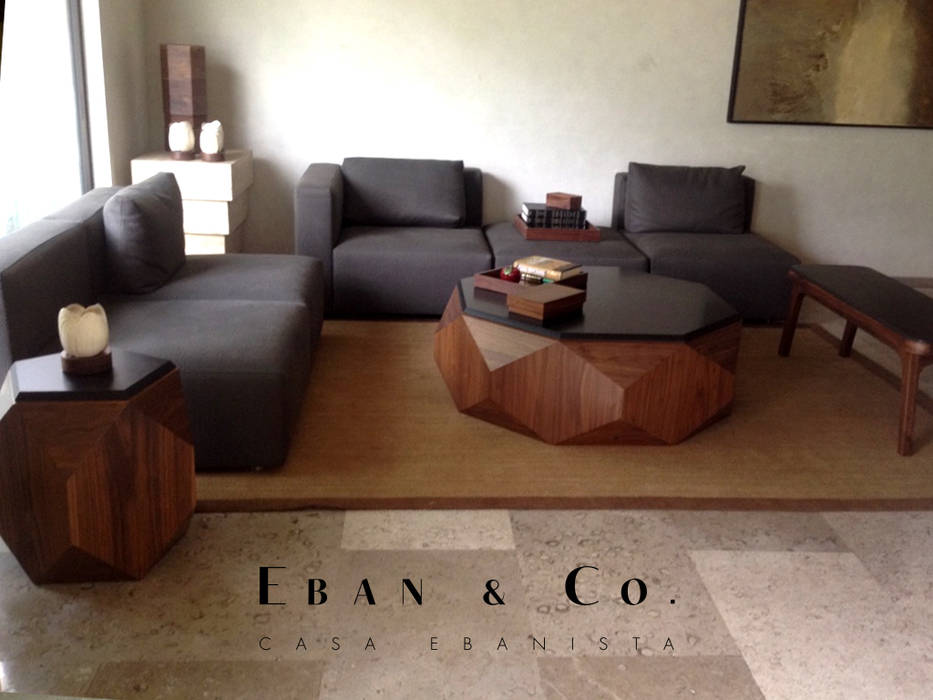 TALLADO EN MEXICO, Eban & Co. Eban & Co. Moderne Wohnzimmer Couch- und Beistelltische