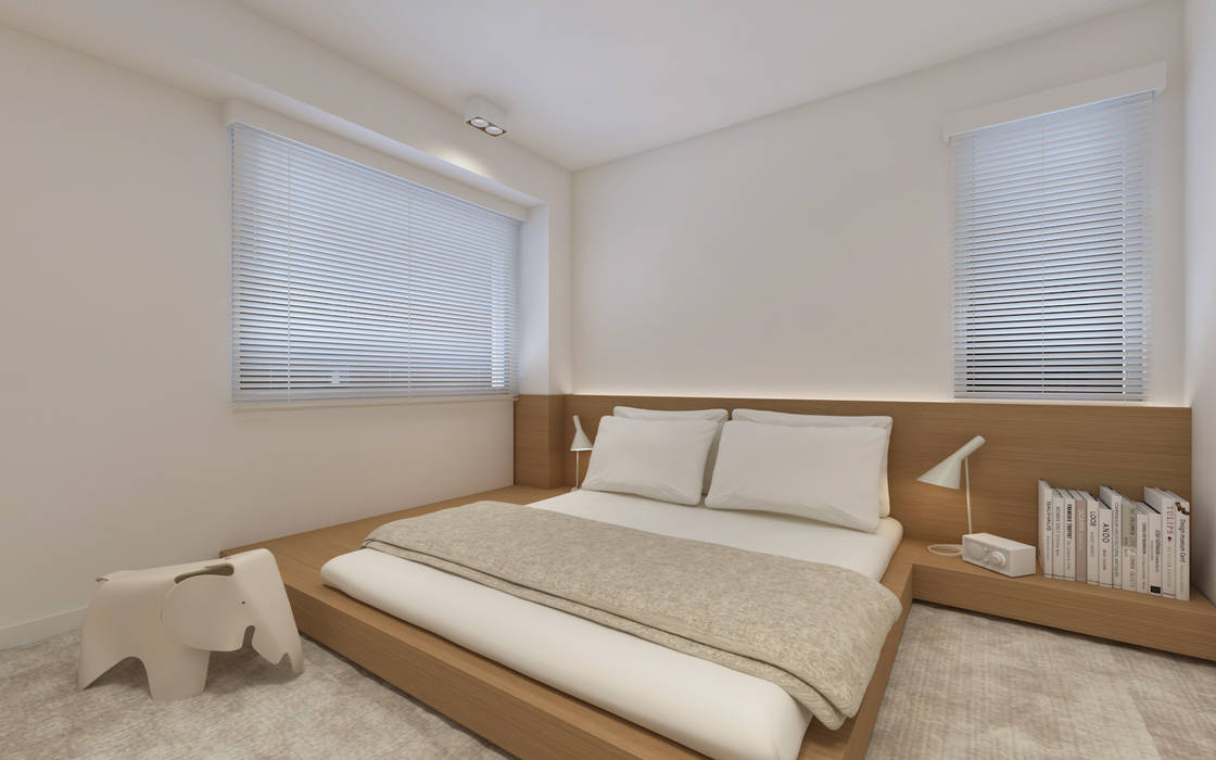SL's RESIDENCE, arctitudesign arctitudesign Modern Bedroom Beds & headboards